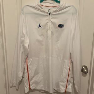 Florida Gators Half Zip Wind Breaker. Like New